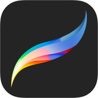 Logo of Procreate